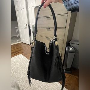 Black Rebecca Minkoff Fringe Bag
